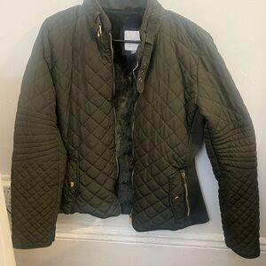 Quilted Green Jacket